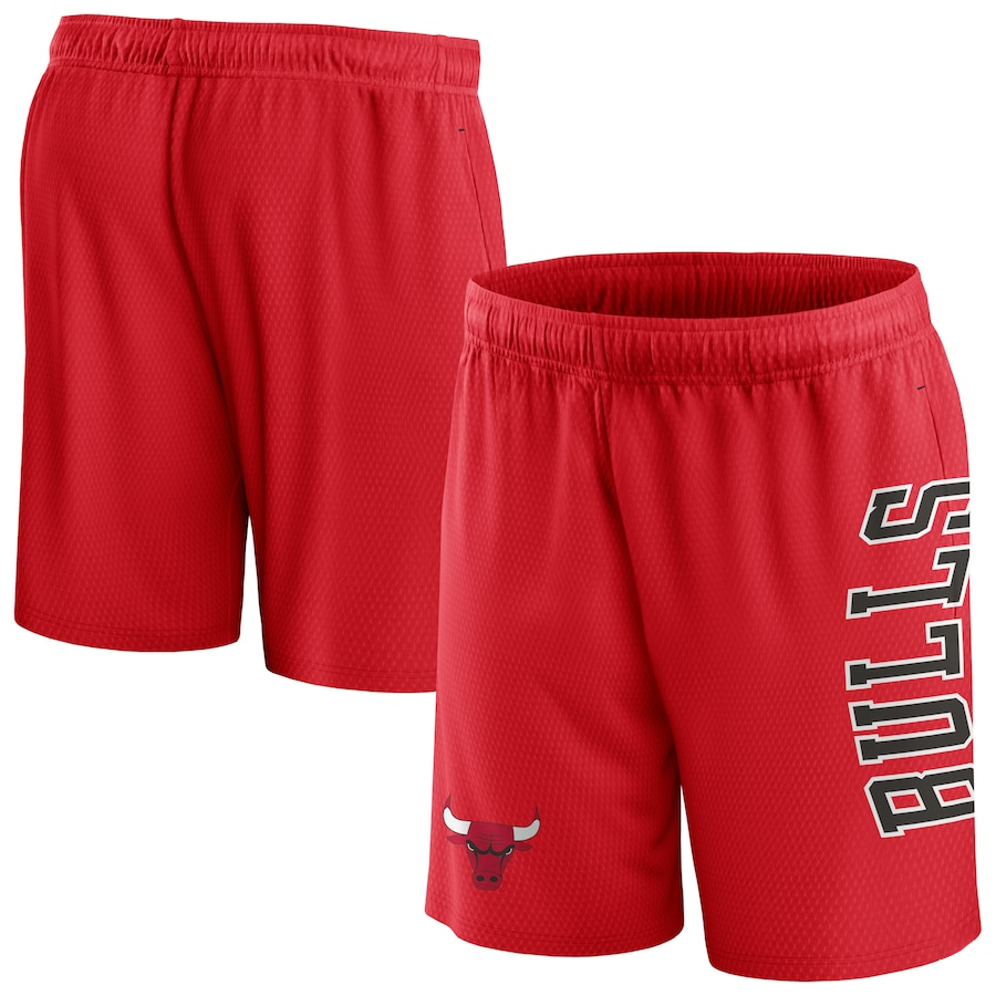 2024 Men NBA Chicago Bulls red shorts->chicago bulls->NBA Jersey